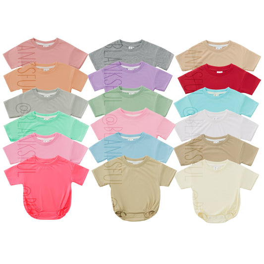 Baggy Bubble Romper - 100% Polyester