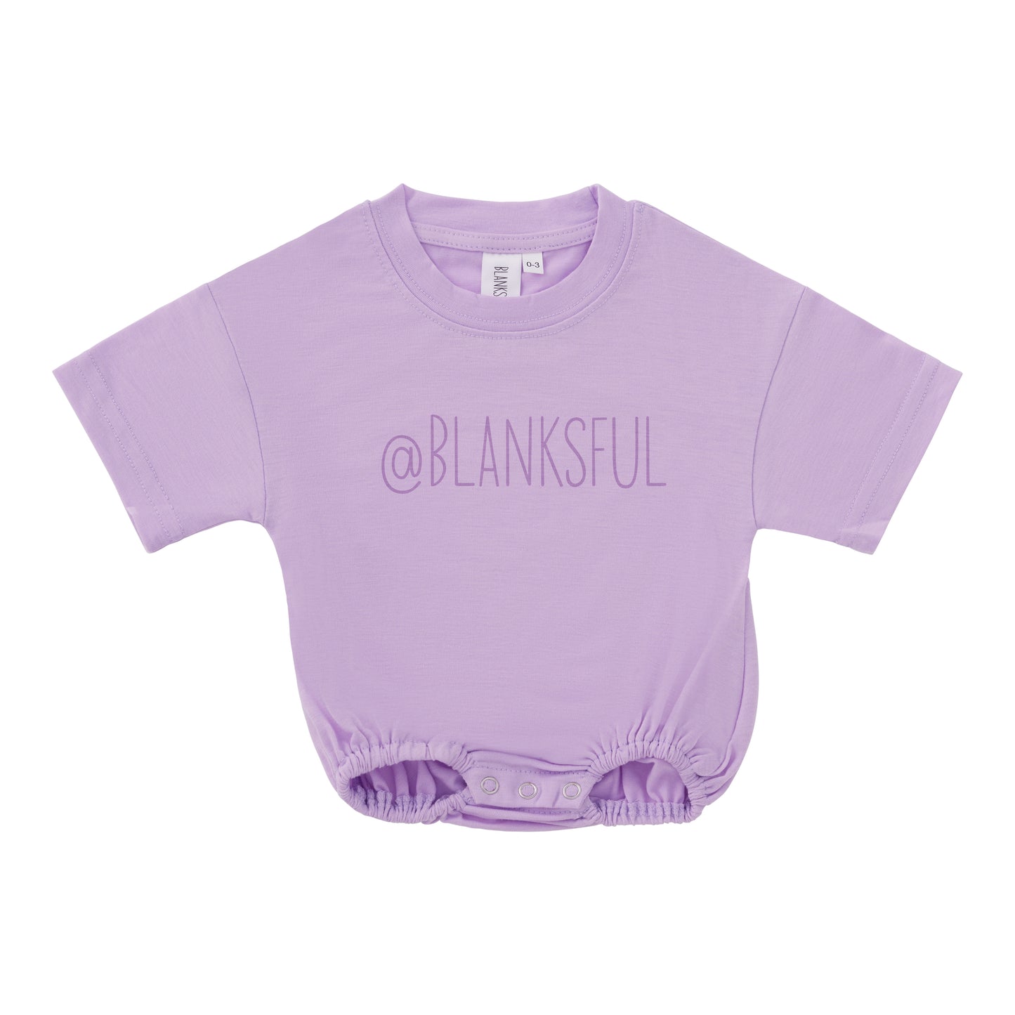 Short Sleeve Bubble Baby Romper - 95% Polyester