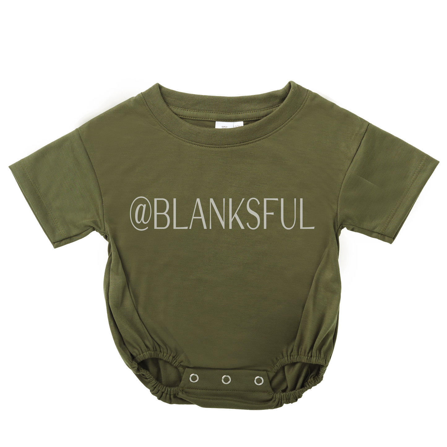 Baggy Bubble Romper - 100% Polyester