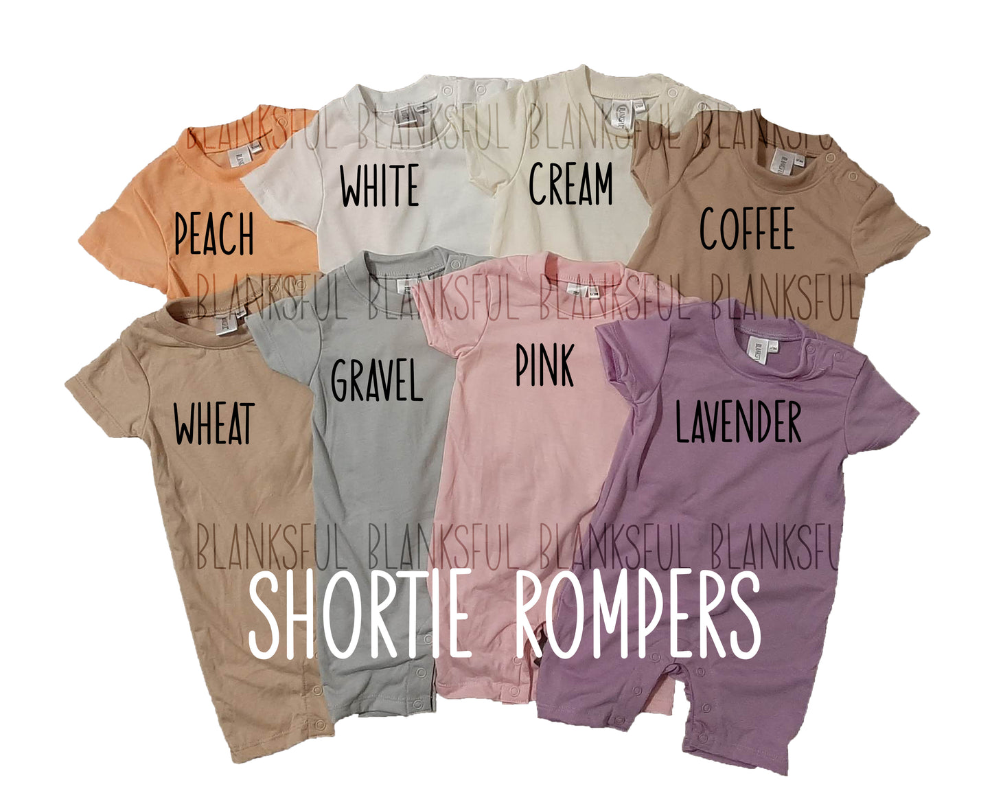 Shortie Romper - Sublimation - SALE (will not restock)