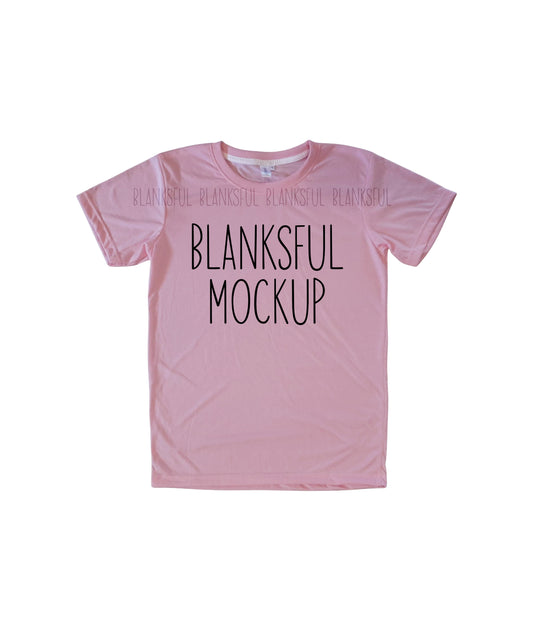 Blanksful Mockup Pink Adult Unisex Shirt