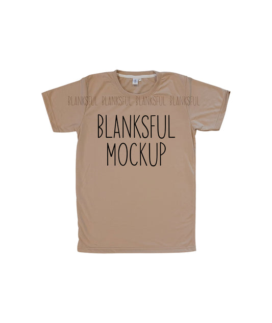 Blanksful Mockup Wheat Adult Unisex Shirt