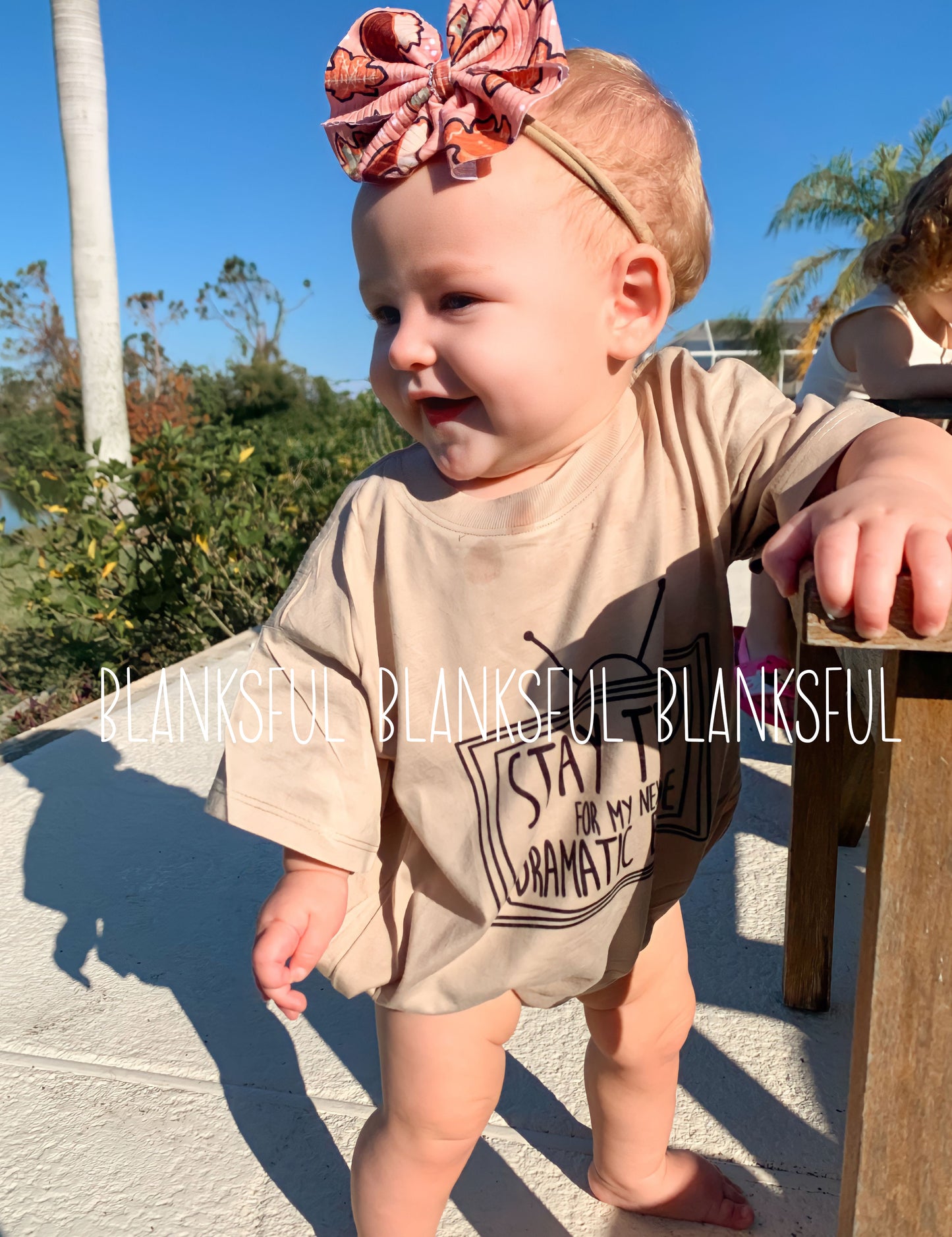 (12 COLORS INFANT-TODDLER) Baggy Romper - 100% Polyester Blank Sublimation Baggy Bubble Romper