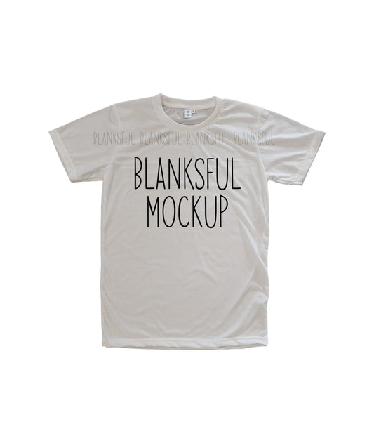 Blanksful Mockup White Adult Unisex Shirt