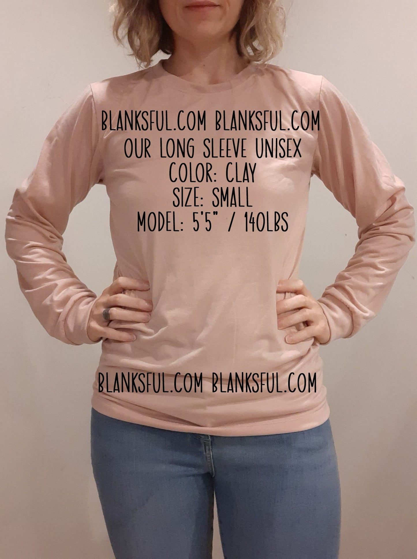 (15 COLORS) Adult Long Sleeve Shirt - 100% Polyester Blank Shirt