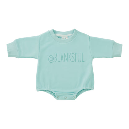 Sweatshirt Romper - 100% French Terry