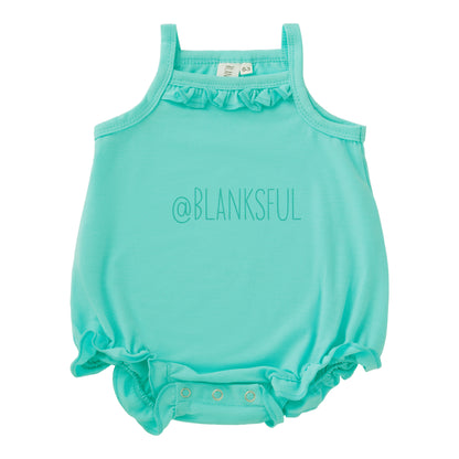 Girls Sleeveless Romper - 95% Polyester