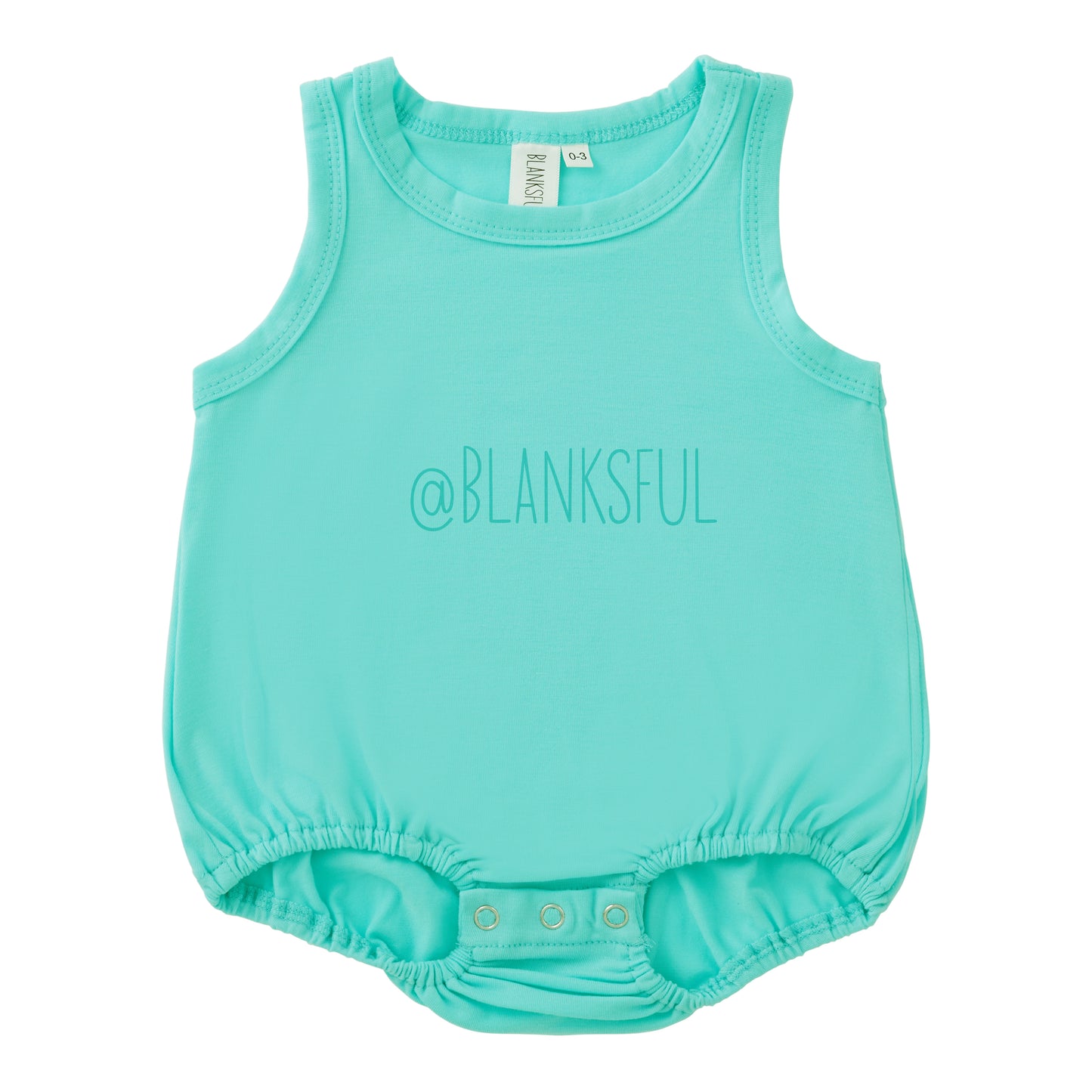 Boys Polyester Blank Sublimation Tank Romper