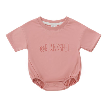 Baggy Bubble Romper - 100% Polyester