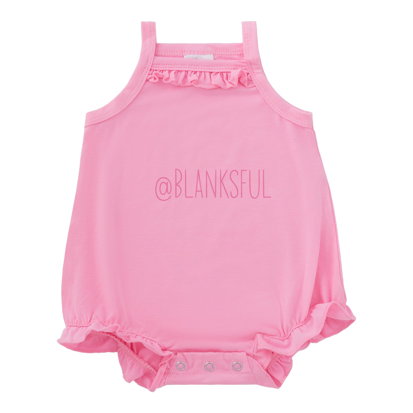 Girls Sleeveless Romper - 95% Polyester