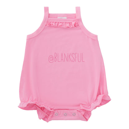 Girls Sleeveless Romper - 95% Polyester