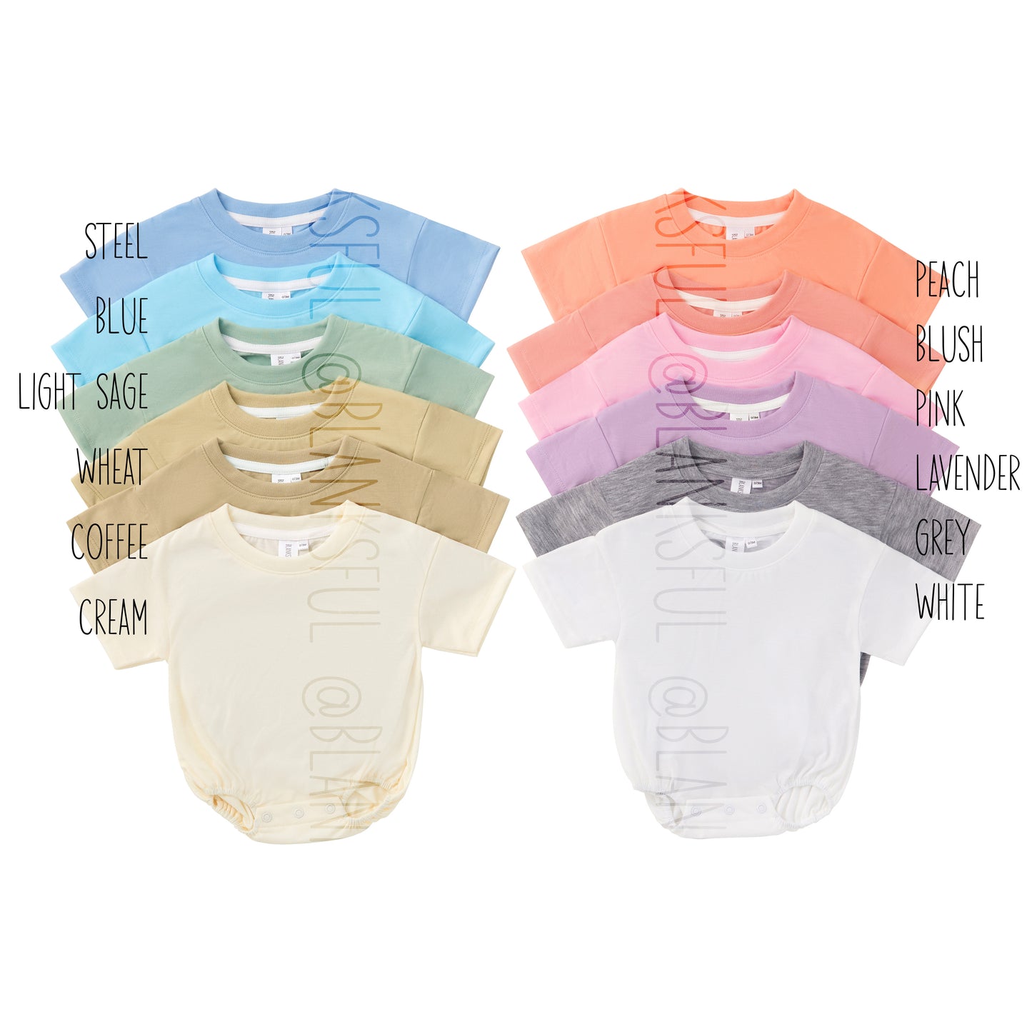 Baggy Bubble Romper - 100% Polyester