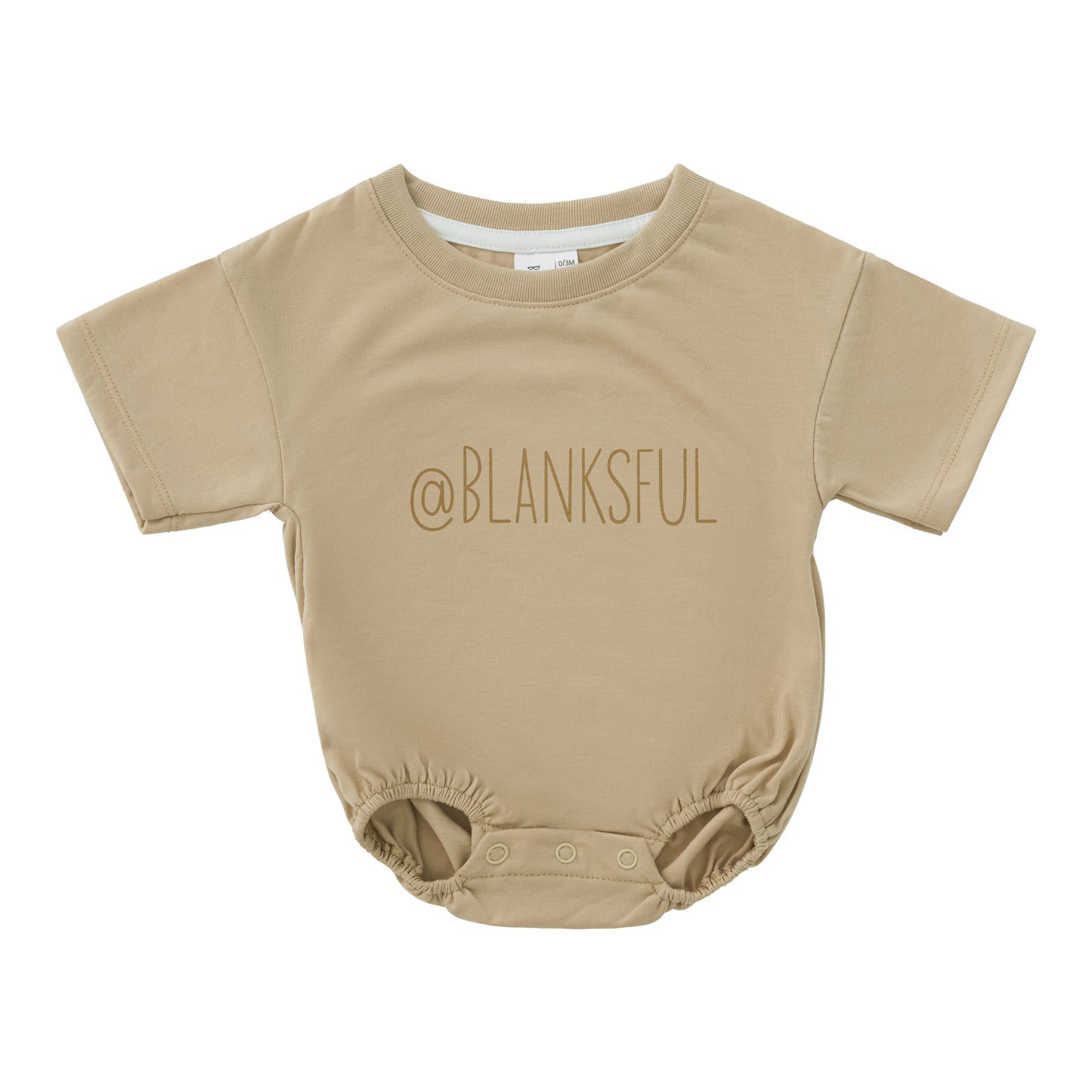 Baggy Bubble Romper - 100% Polyester