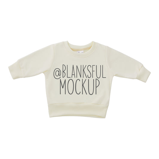 Pullover - Mockup - Cream