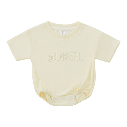 Baggy Bubble Romper - 100% Polyester