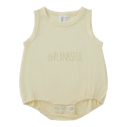 Boys Polyester Blank Sublimation Tank Romper