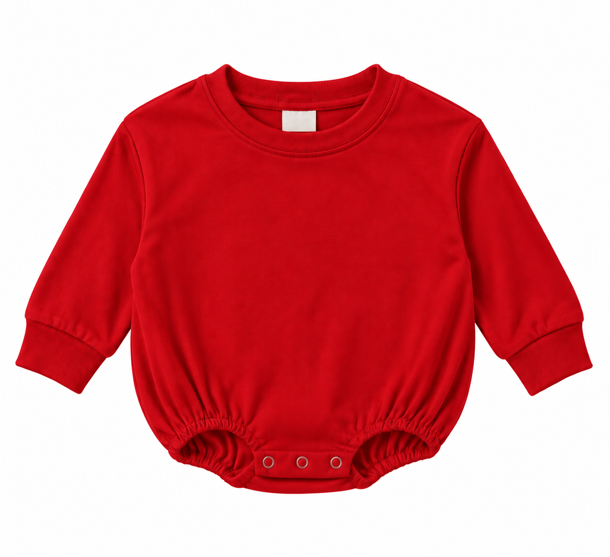 Long Sleeve Baggy Bubble Romper – 95% Polyester Decoration Blank