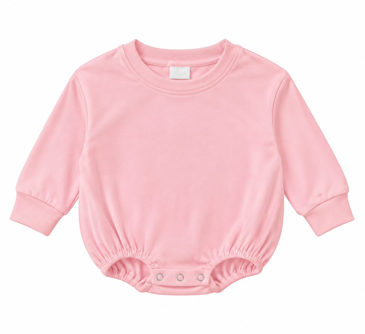 Long Sleeve Baggy Bubble Romper – 95% Polyester Decoration Blank