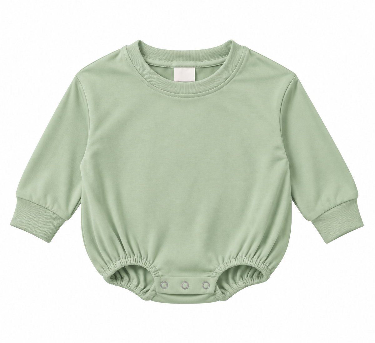 Long Sleeve Baggy Bubble Romper – 95% Polyester Decoration Blank