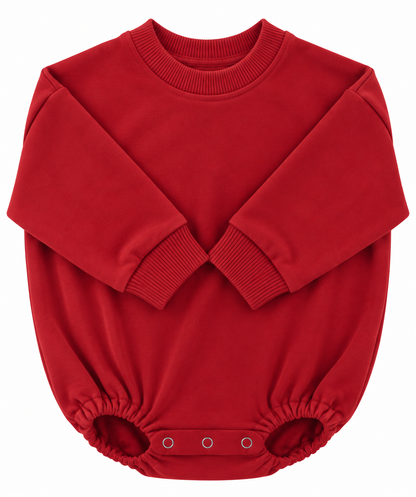 French Terry Sweatshirt Romper – 100% Polyester Decoration Blank