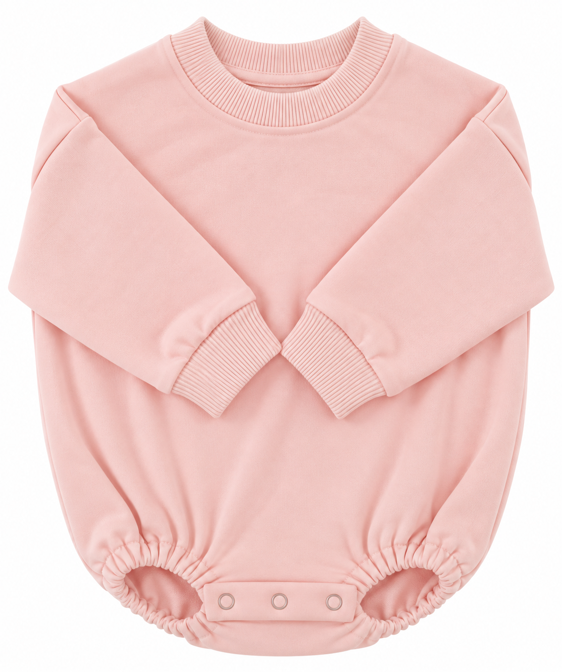 French Terry Sweatshirt Romper – 100% Polyester Decoration Blank