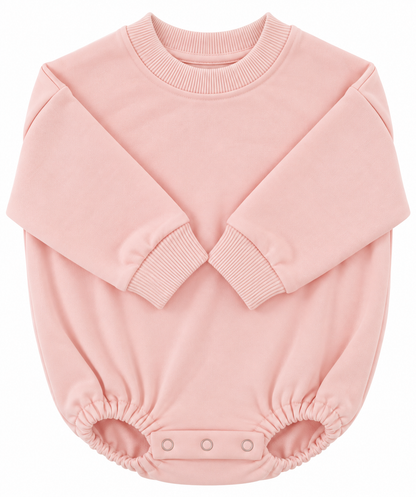French Terry Sweatshirt Romper – 100% Polyester Decoration Blank