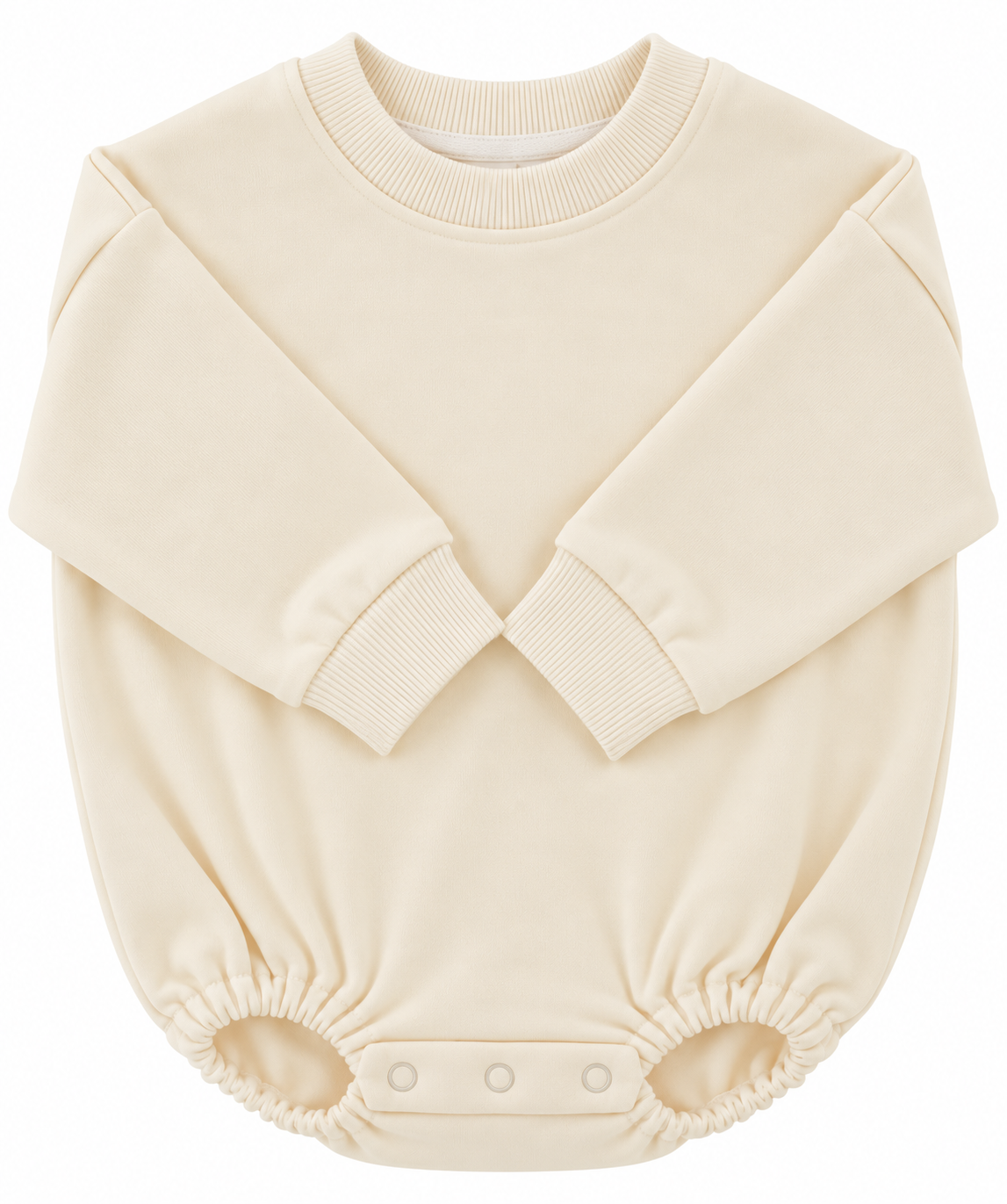 French Terry Sweatshirt Romper – 100% Polyester Decoration Blank