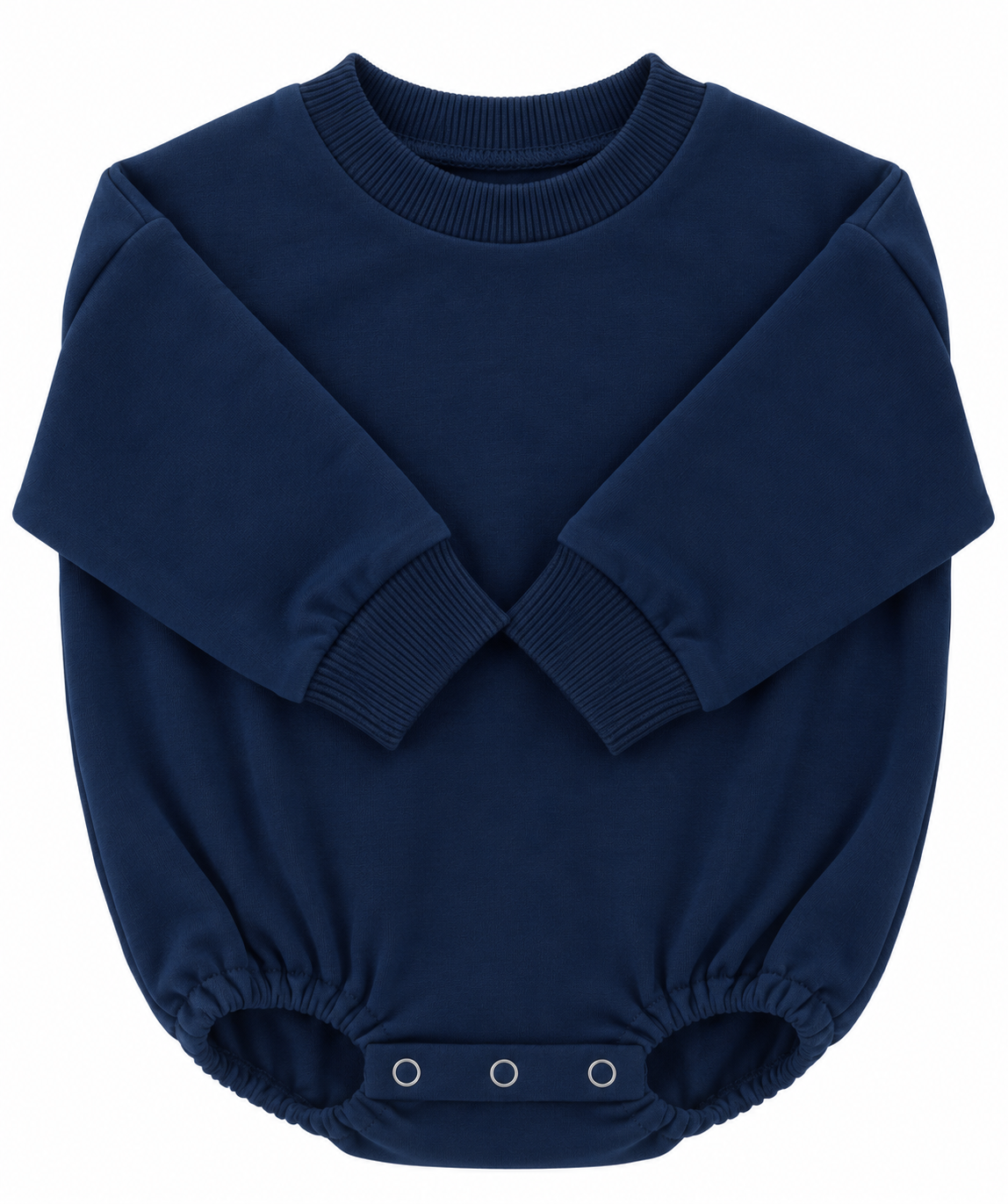 French Terry Sweatshirt Romper – 100% Polyester Decoration Blank