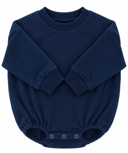 French Terry Sweatshirt Romper – 100% Polyester Decoration Blank