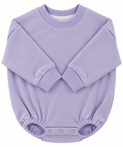 French Terry Sweatshirt Romper – 100% Polyester Decoration Blank