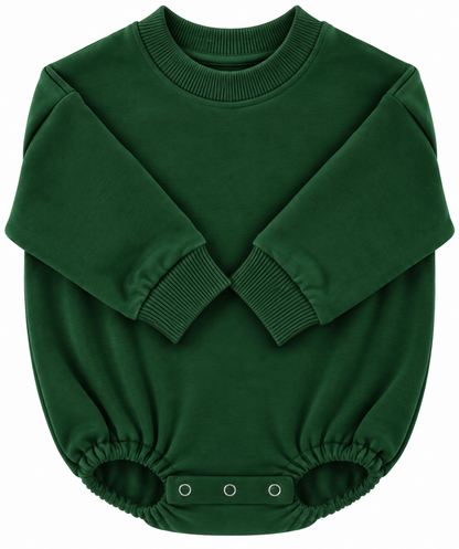 French Terry Sweatshirt Romper – 100% Polyester Decoration Blank
