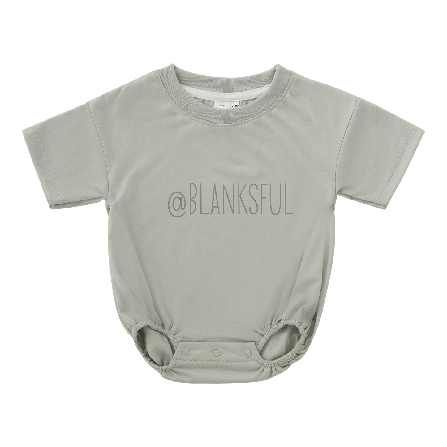 Baggy Bubble Romper - 100% Polyester