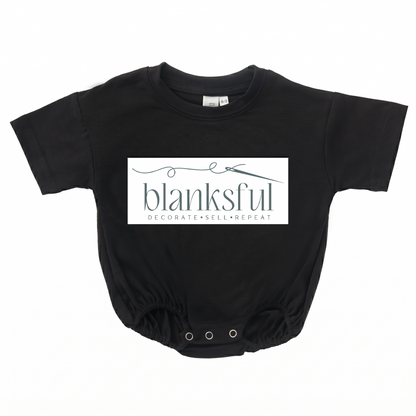 Baggy Bubble Baby Romper - 95% Polyester - Short Sleeve