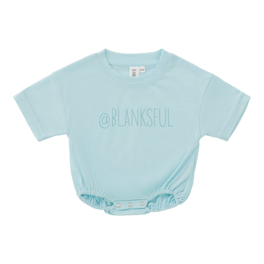 Baggy Bubble Baby Romper - 95% Polyester - Short Sleeve
