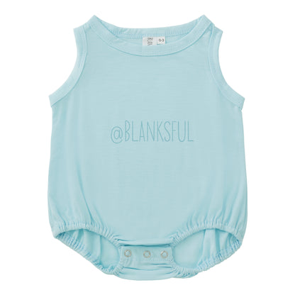 Boys Polyester Blank Sublimation Tank Romper