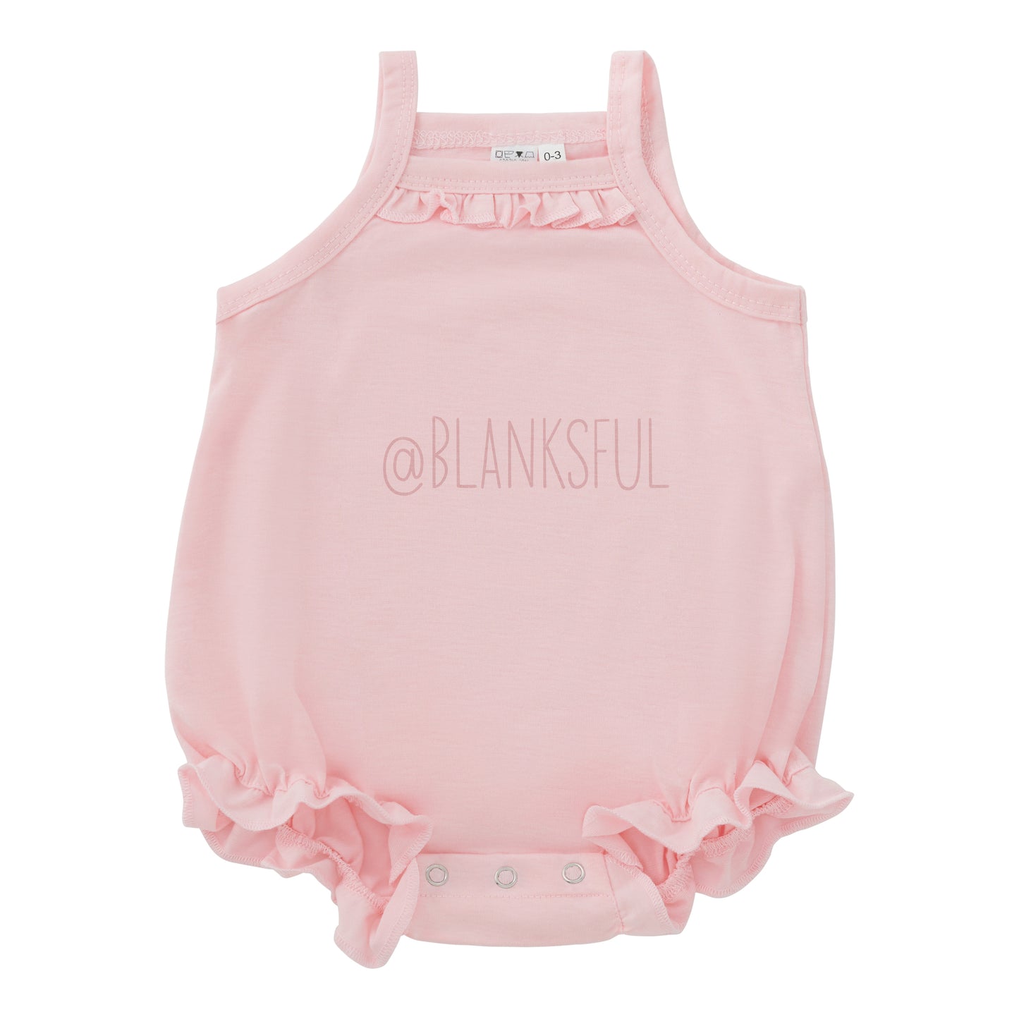 Girls Sleeveless Romper - 95% Polyester