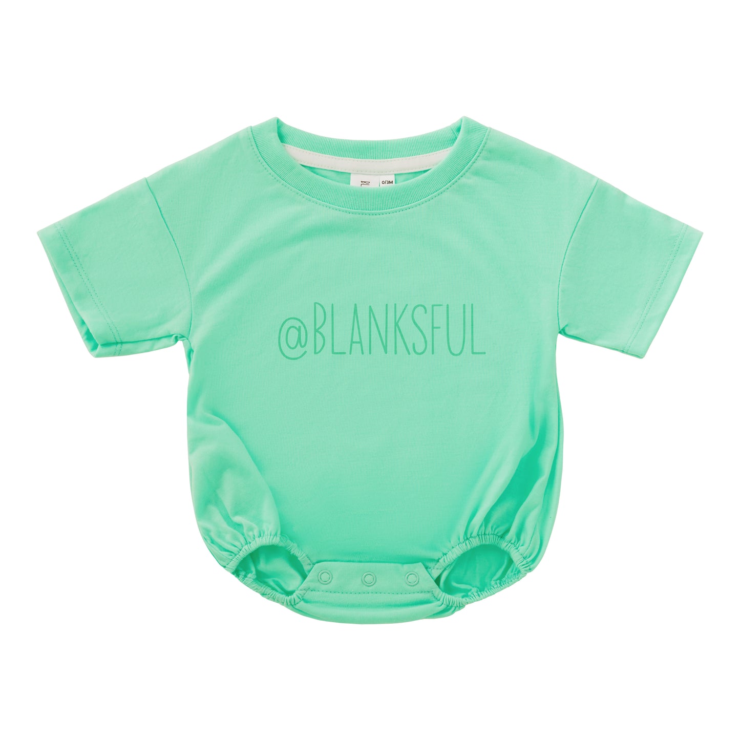 Baggy Bubble Romper - 100% Polyester