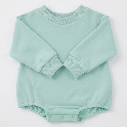 French Terry Sweatshirt Romper – 100% Polyester Decoration Blank