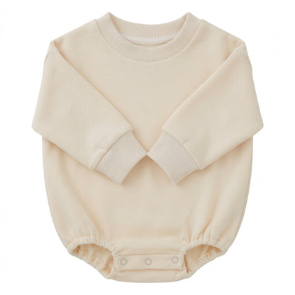 French Terry Sweatshirt Romper – 100% Polyester Decoration Blank
