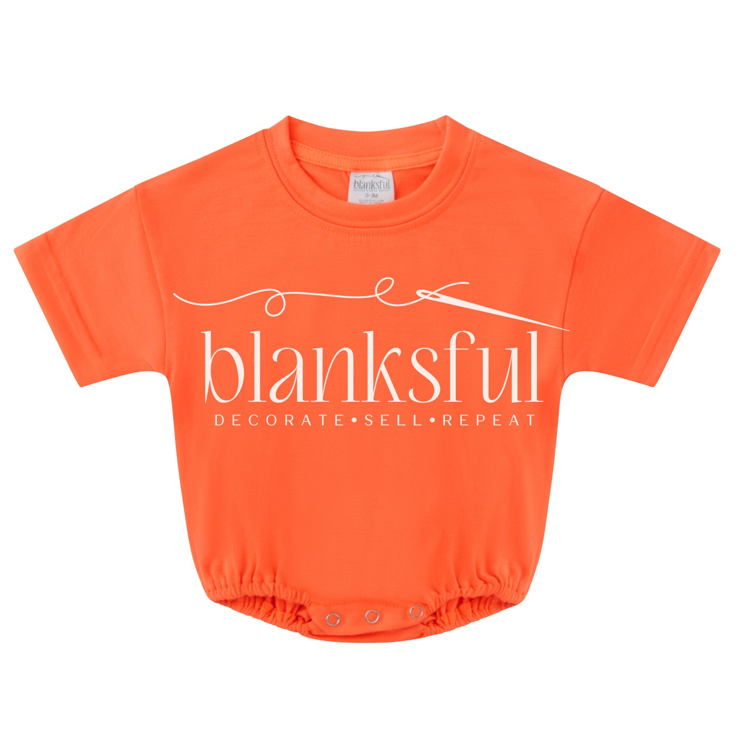 PREORDER - Baggy Bubble Baby Romper - 95% Polyester - Short Sleeve - Solids and Neons (CLOSES ON AUG 12TH AT NOON CST. EST ARRIVE TO ME IS OCT 12TH)