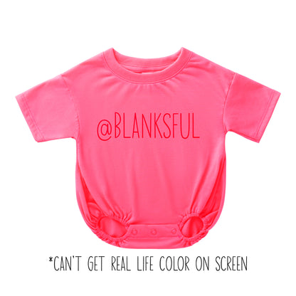 Baggy Bubble Romper - 100% Polyester