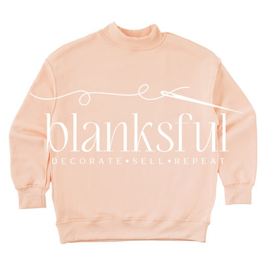 MockNeck - Mock-Up - Digital - Peachy Pink