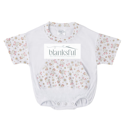Pocket Baggy Bubble Baby Romper - 95% Polyester