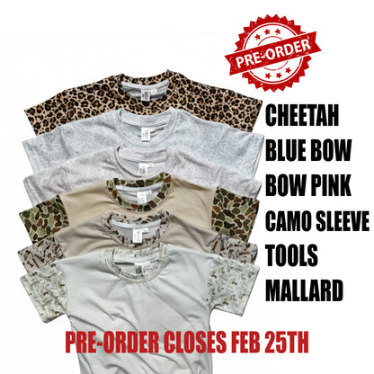 PREORDER - Printed Short Sleeve T-Shirts - Ship out May 8th (Copy)