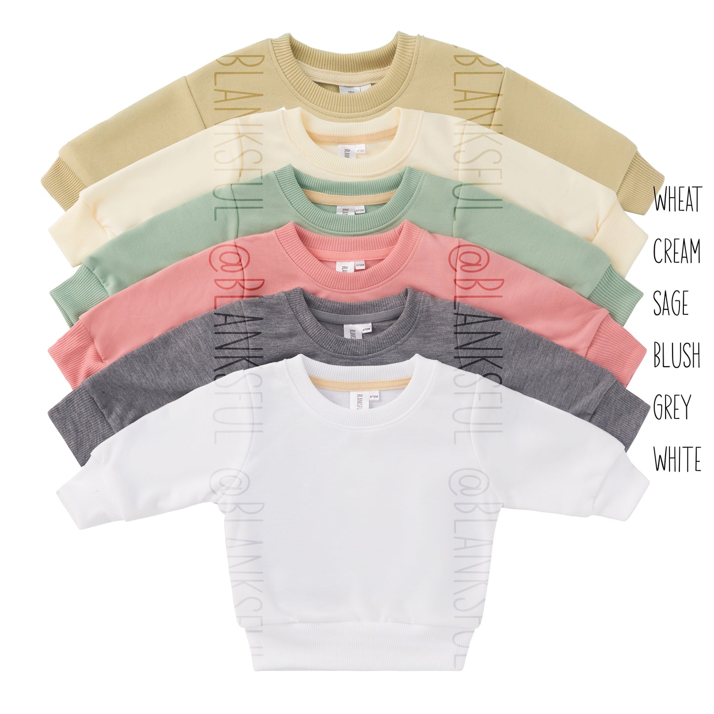 Child Sweatshirt - Sublimation Pullover Blank