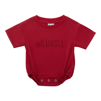 Baggy Bubble Romper - 100% Polyester