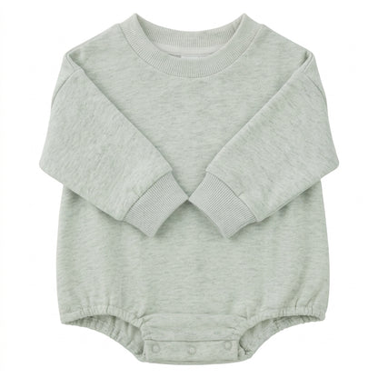 French Terry Sweatshirt Romper – 100% Polyester Decoration Blank