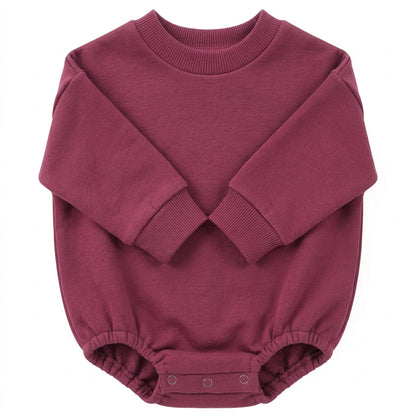 French Terry Sweatshirt Romper – 100% Polyester Decoration Blank