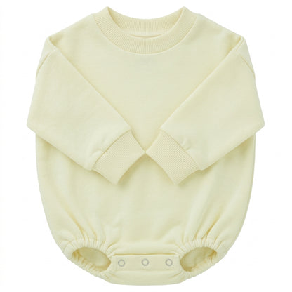 French Terry Sweatshirt Romper – 100% Polyester Decoration Blank
