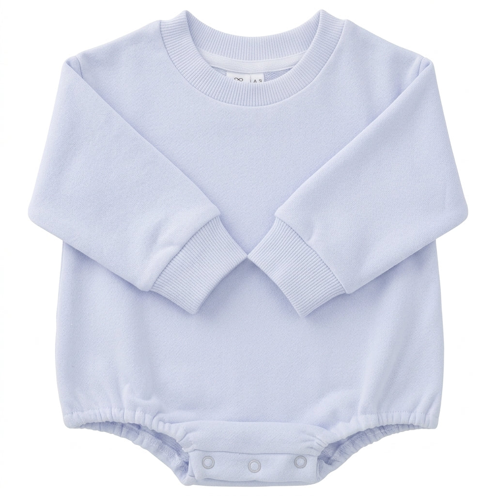 French Terry Sweatshirt Romper – 100% Polyester Decoration Blank